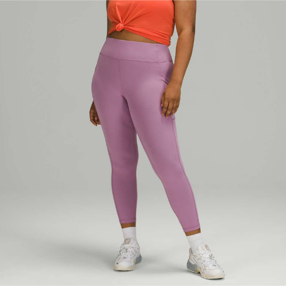 LULULEMON  Jubilee Lavender Invigorate High-Rise Tight 25"‎ Leggings Size 8